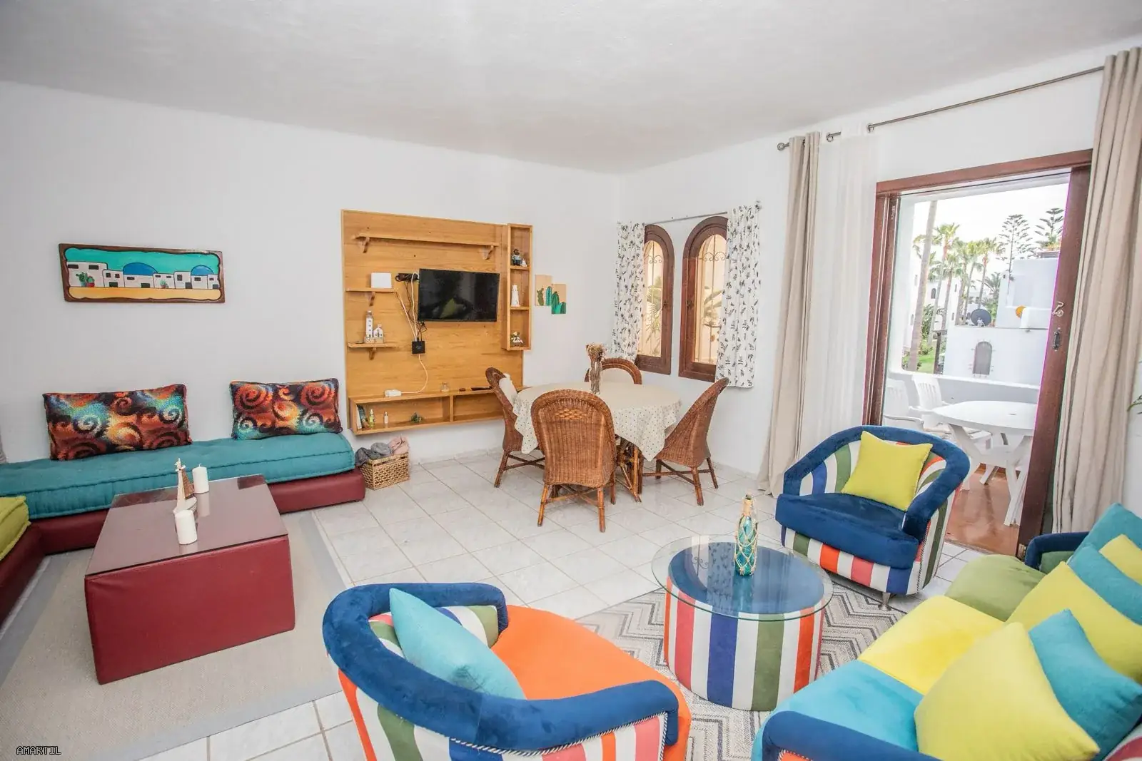 Appartement àlouer 2ch avec accès plage à Fnideq