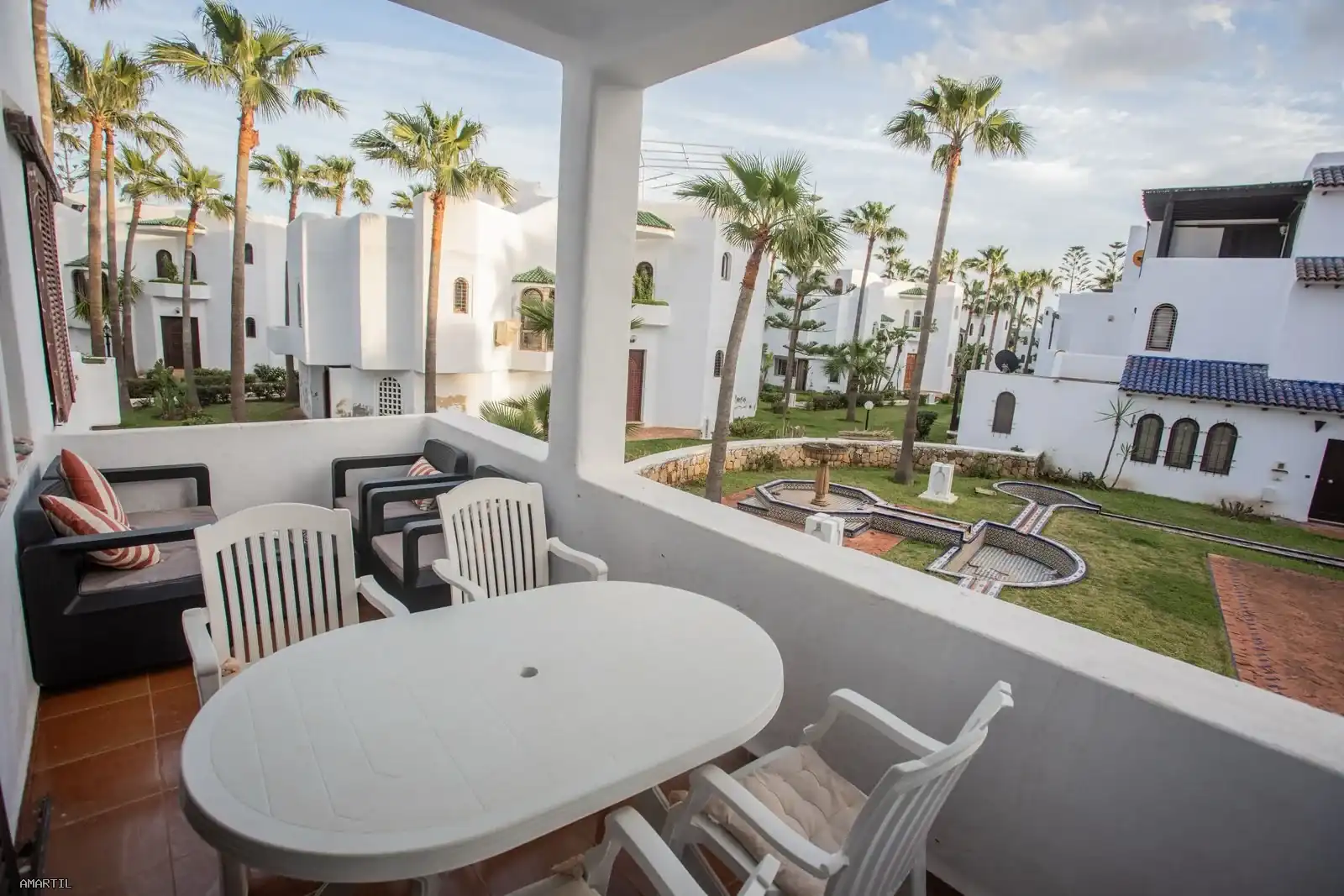 Appartement àlouer 2ch avec accès plage à Fnideq