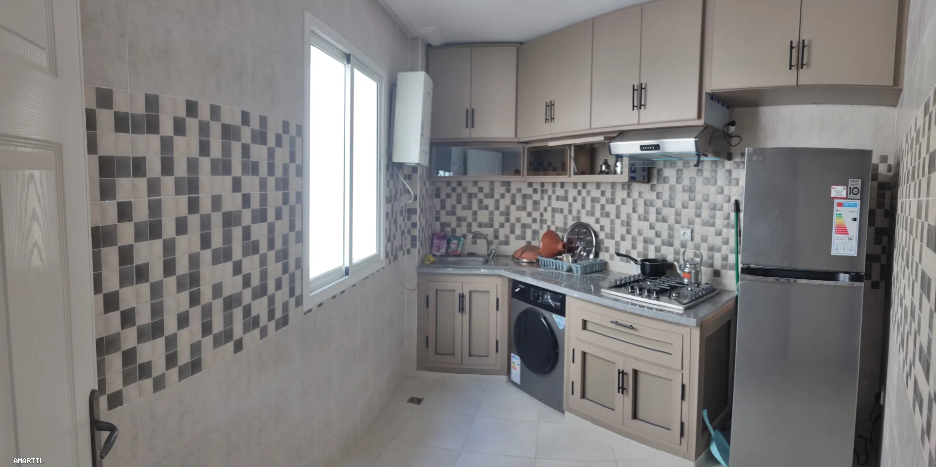 Appartement à louer à Meknès, 2 chambres et salon