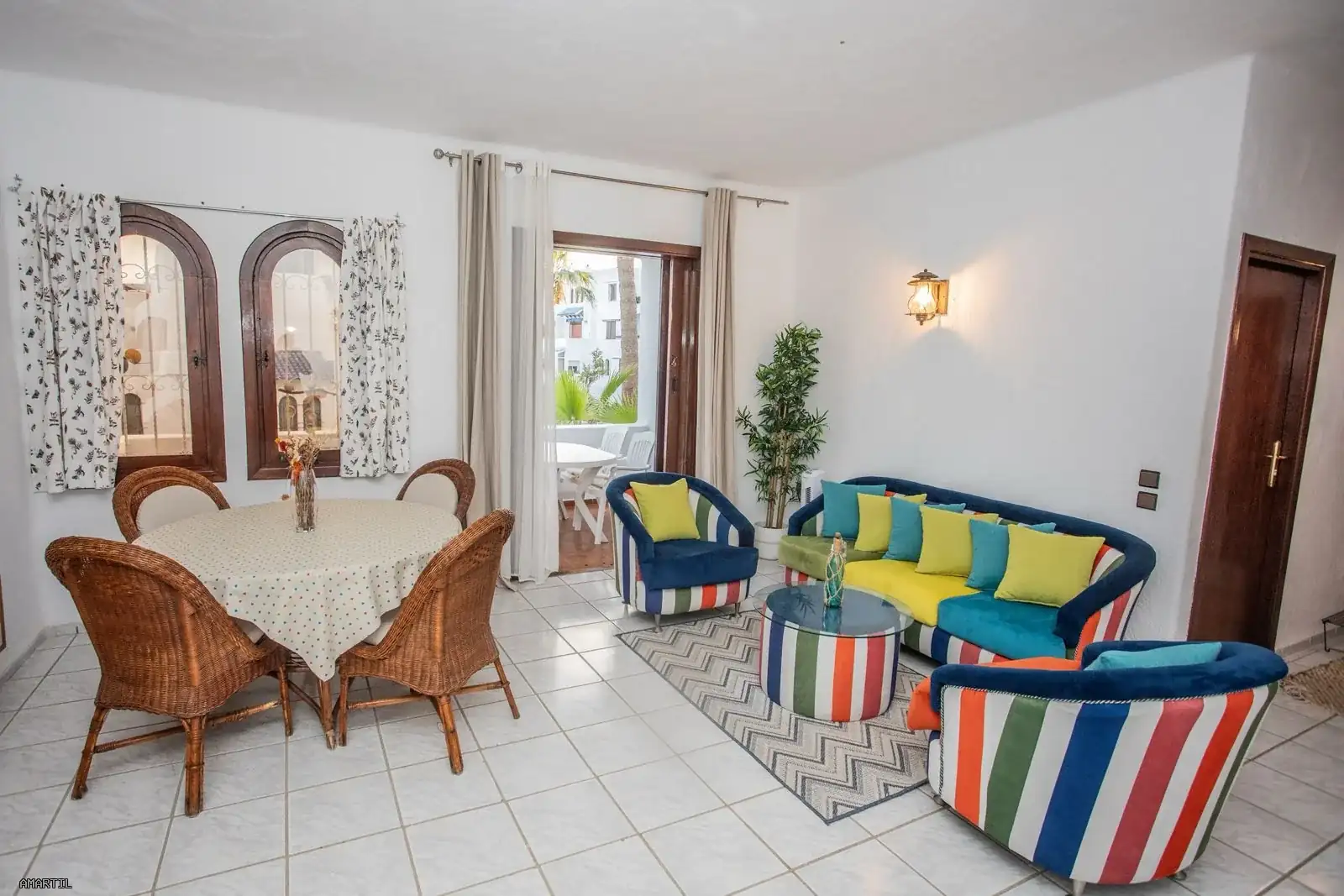 Appartement àlouer 2ch avec accès plage à Fnideq