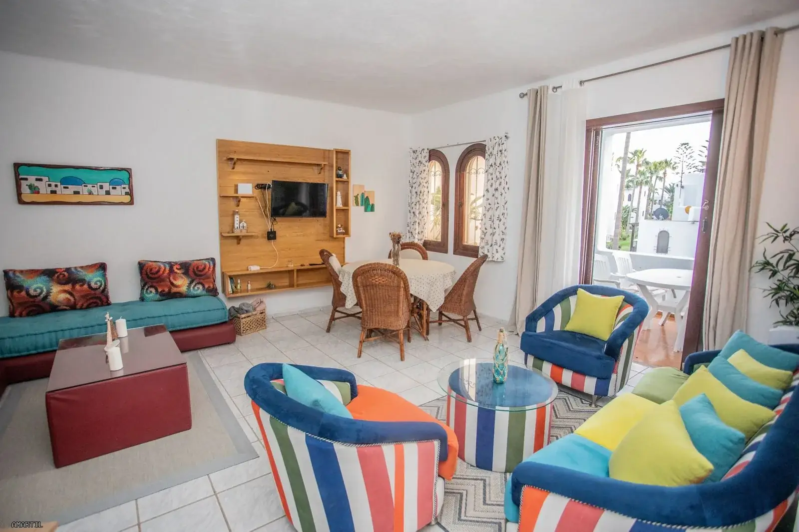 Appartement àlouer 2ch avec accès plage à Fnideq
